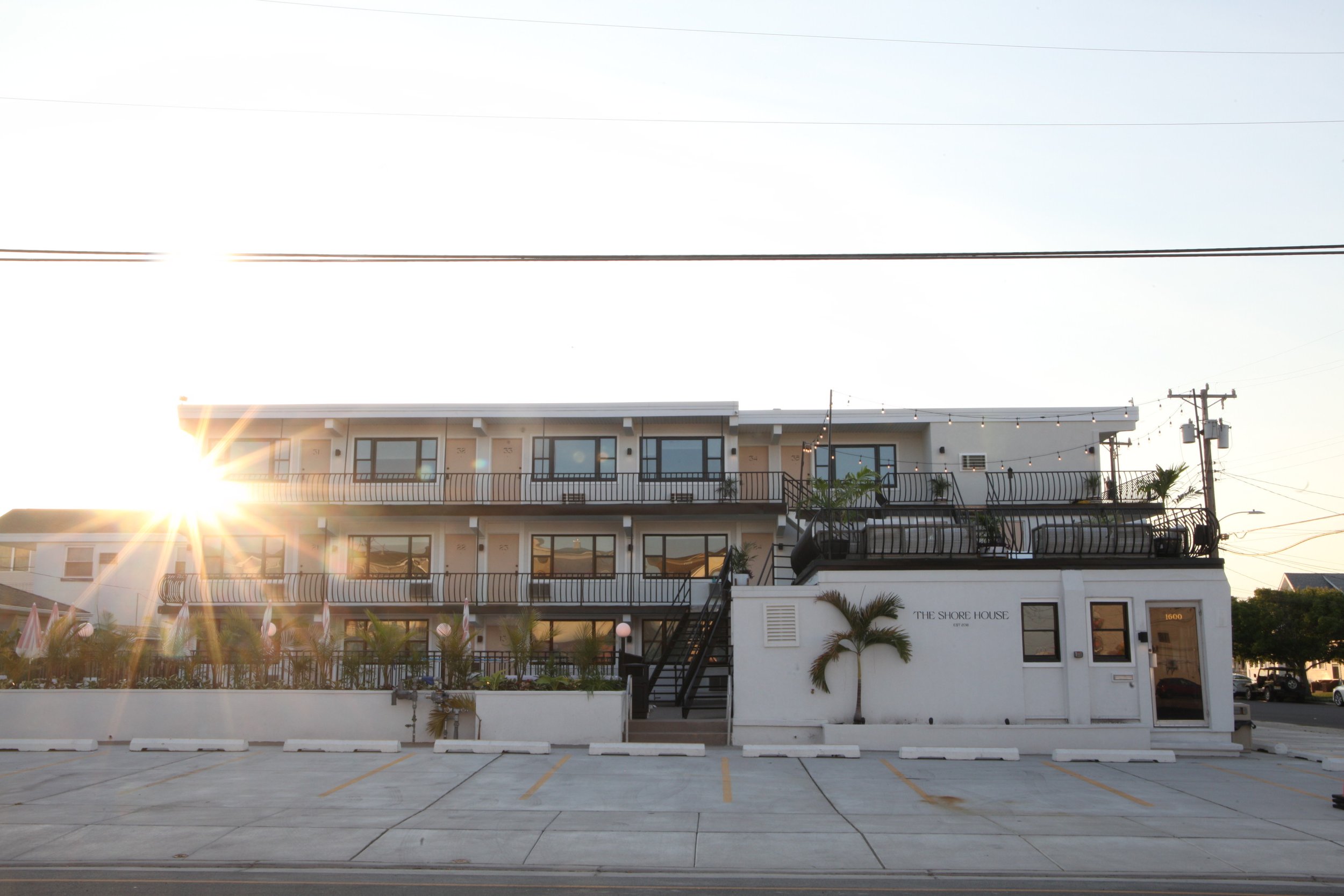 Shore House interior detail with coastal decor